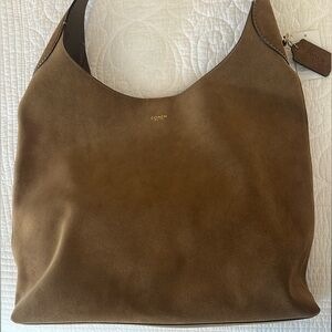 Coach Brooklyn 39 Suede Shoulder Bag